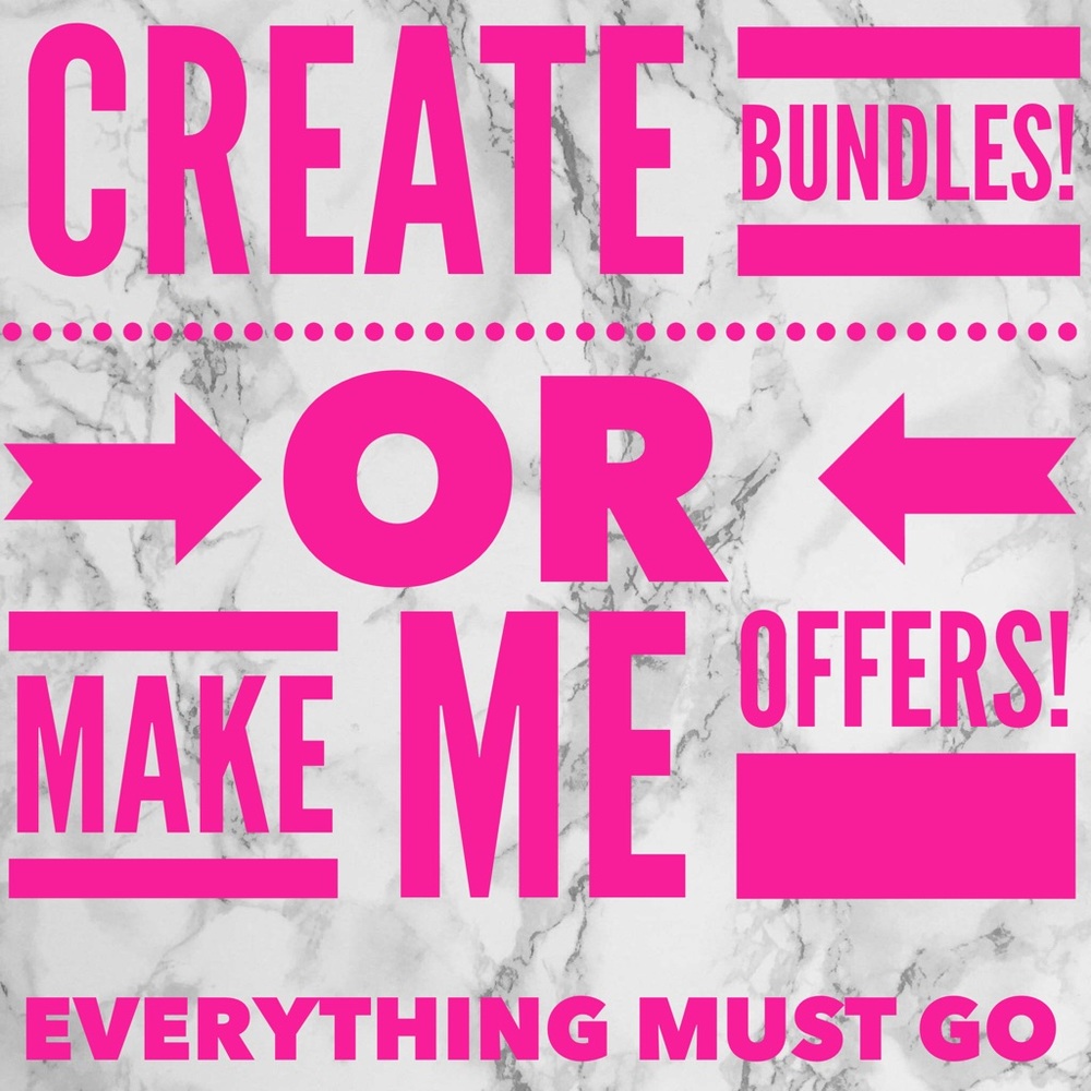 Bundle! Or Offer! Closet clean out!